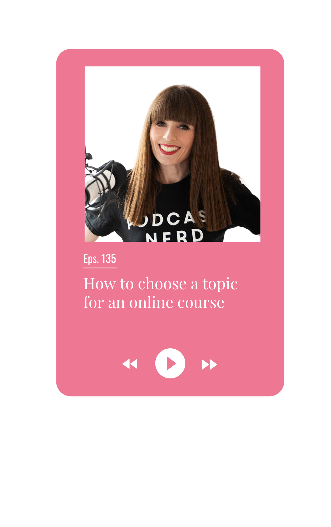 How to choose a topic for an online course