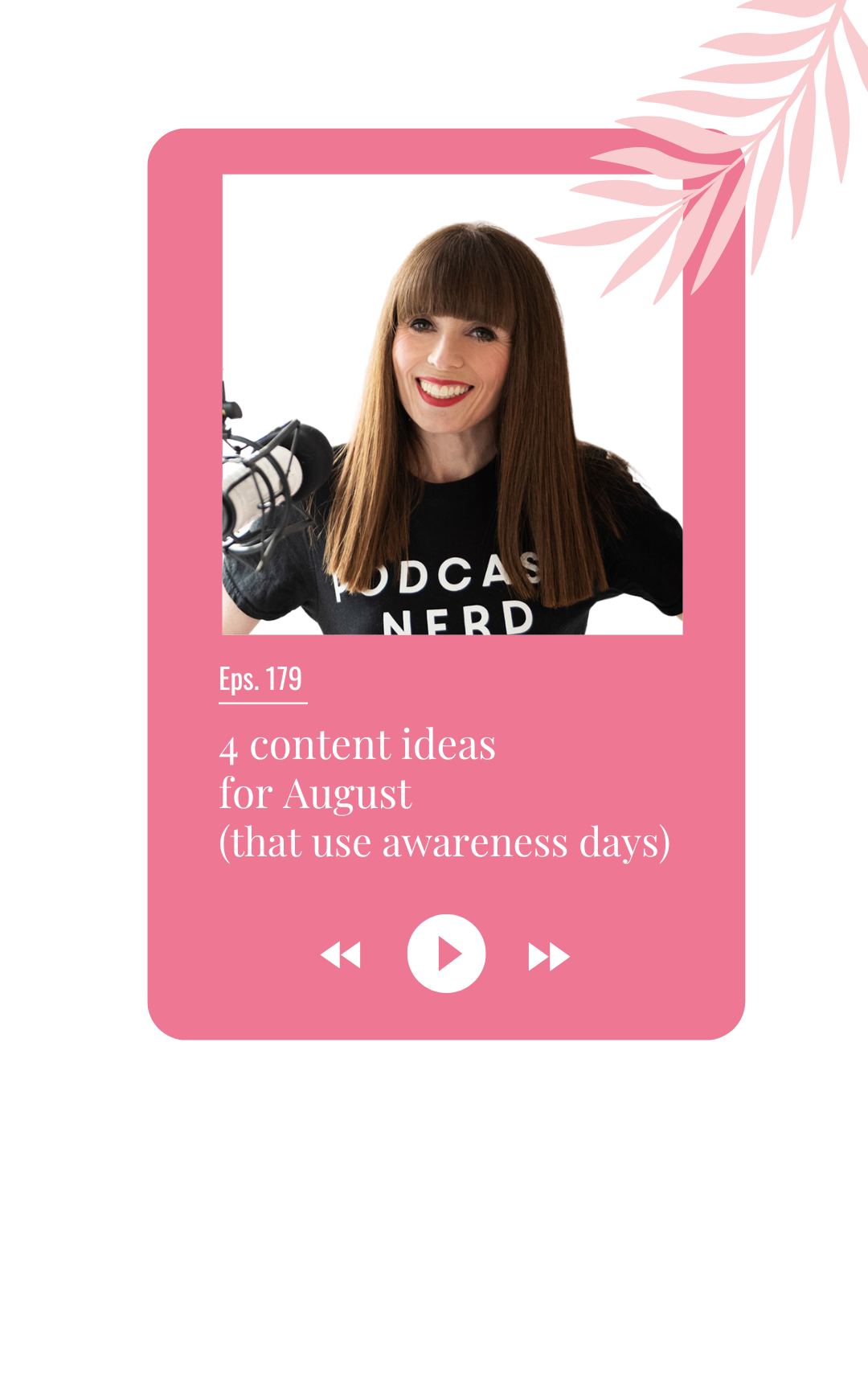 4 content ideas for August (that use awareness days)