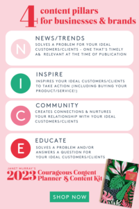 4 types of content for businesses and brands