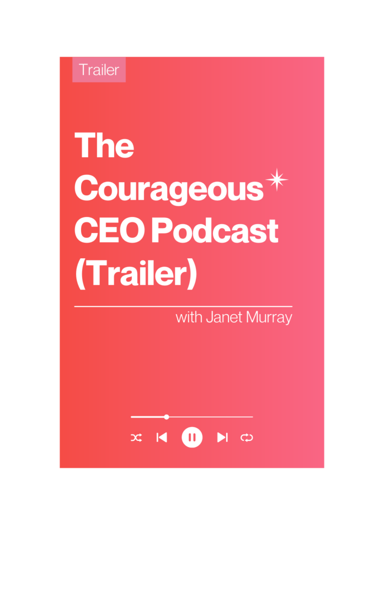 The Courageous CEO podcast, trailer